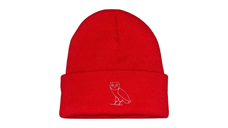OVO Owl Beanie Red