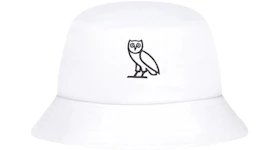 OVO Owl Bucket Hat White