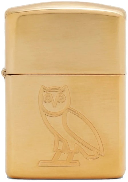 OVO Owl Zippo Lighter Gold - SS22 - US