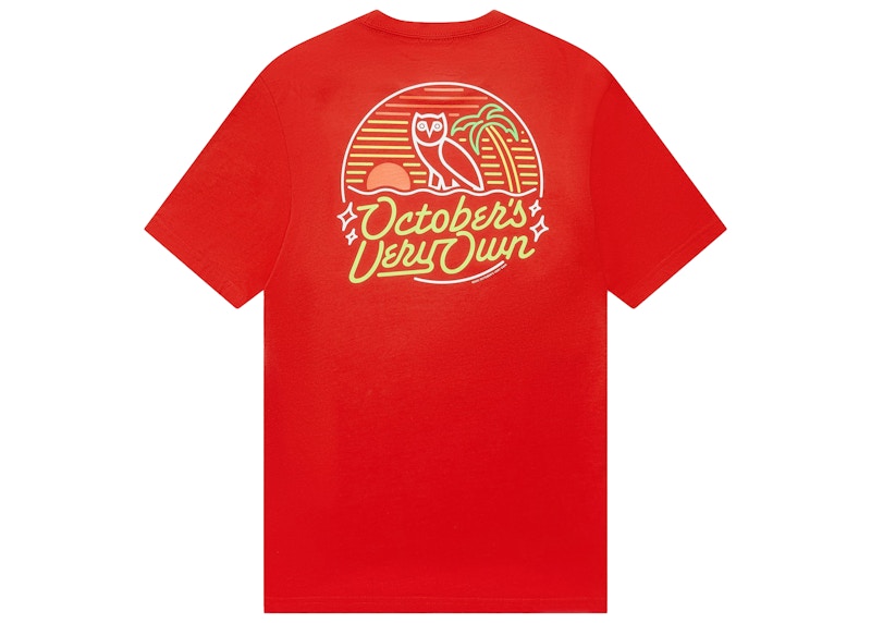 OVO Paradise T-shirt Red
