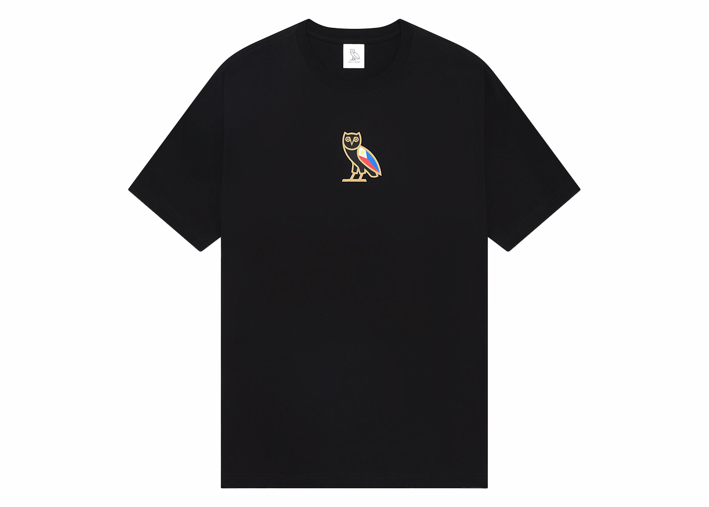 OVO Italy Mini OG Owl T-shirt Black Men's - SS24 - US
