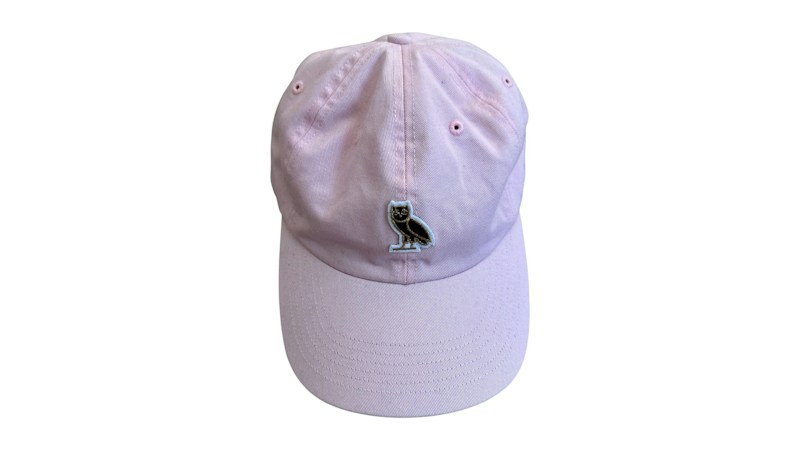 OVO Pink Owl Adjustable Hat Pink
