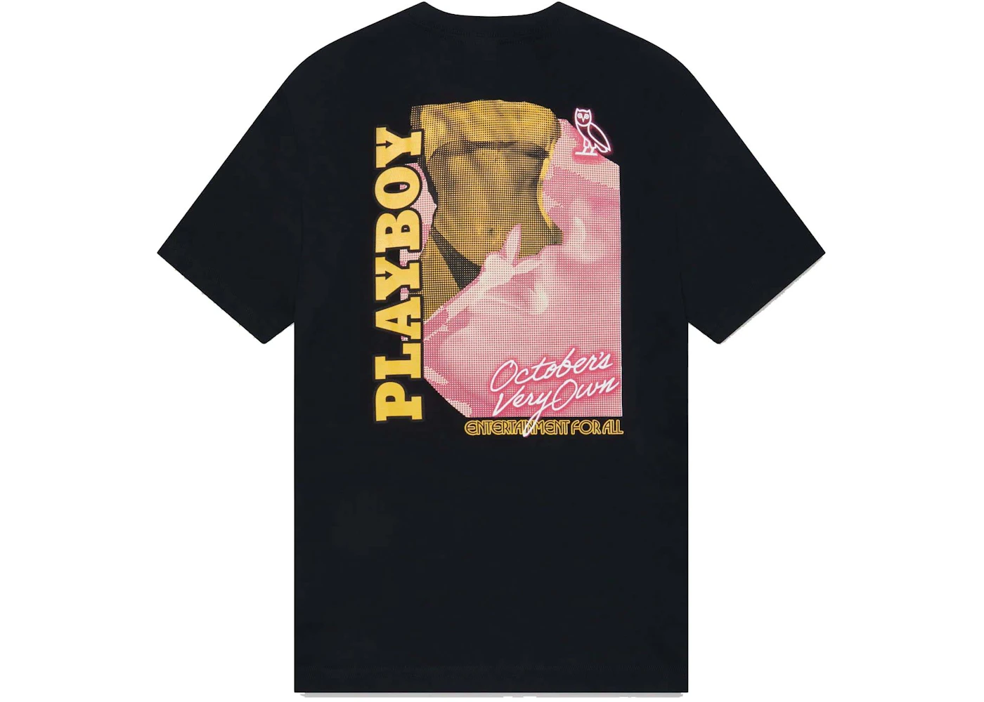 OVO Playboy Entertainment T-Shirt Black Men's SS23 US