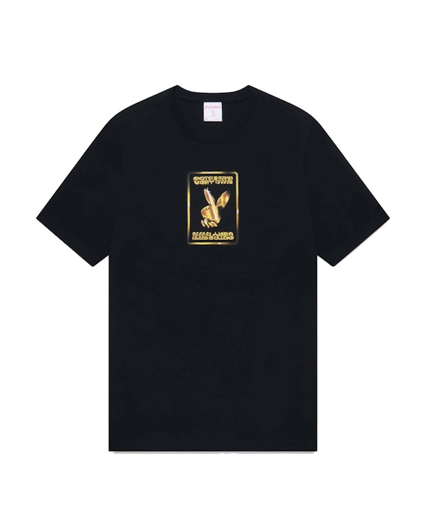 Pre-owned Ovo Playboy Gold Owl T-shirt Black