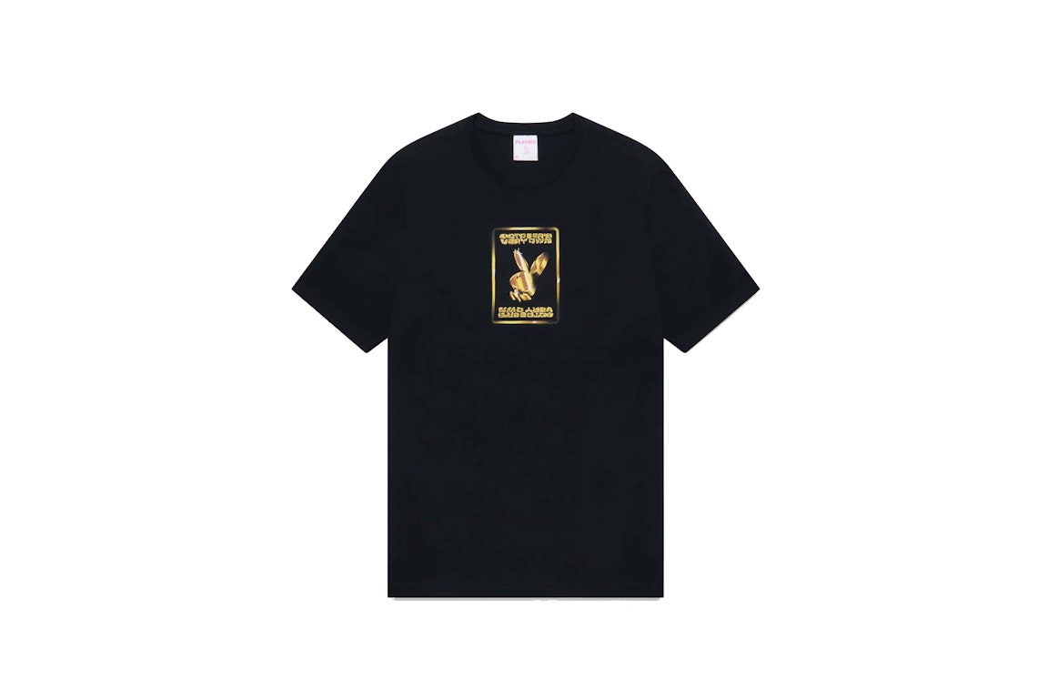Pre-owned Ovo Playboy Gold Owl T-shirt Black