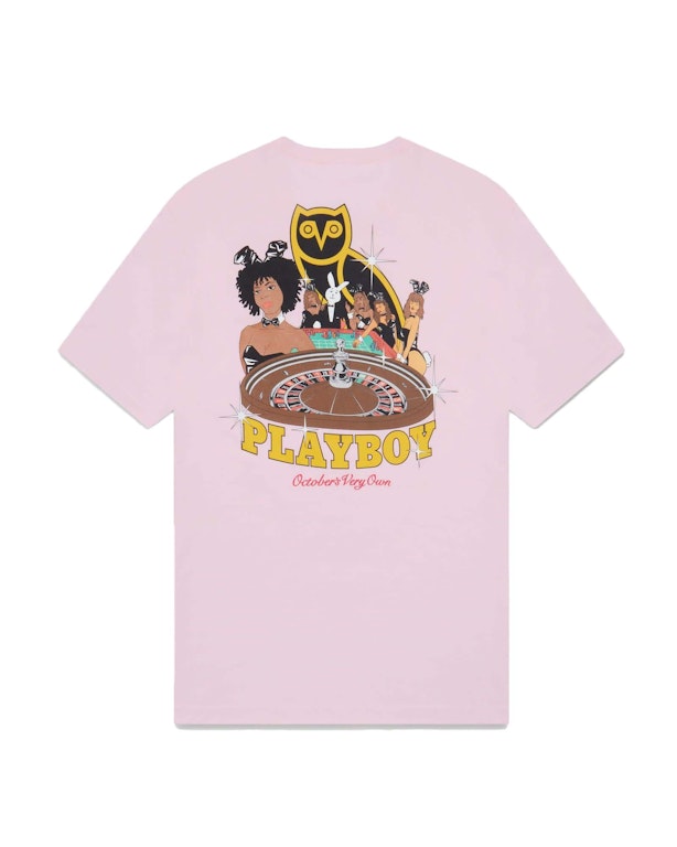 Pre-owned Ovo Playboy Roulette T-shirt Pink