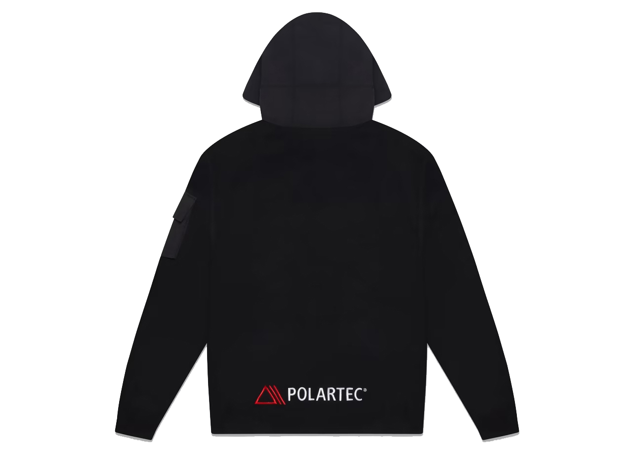 OVO Polartec Thermal Pro Fleece Hoodie Black Men's - FW22 - US