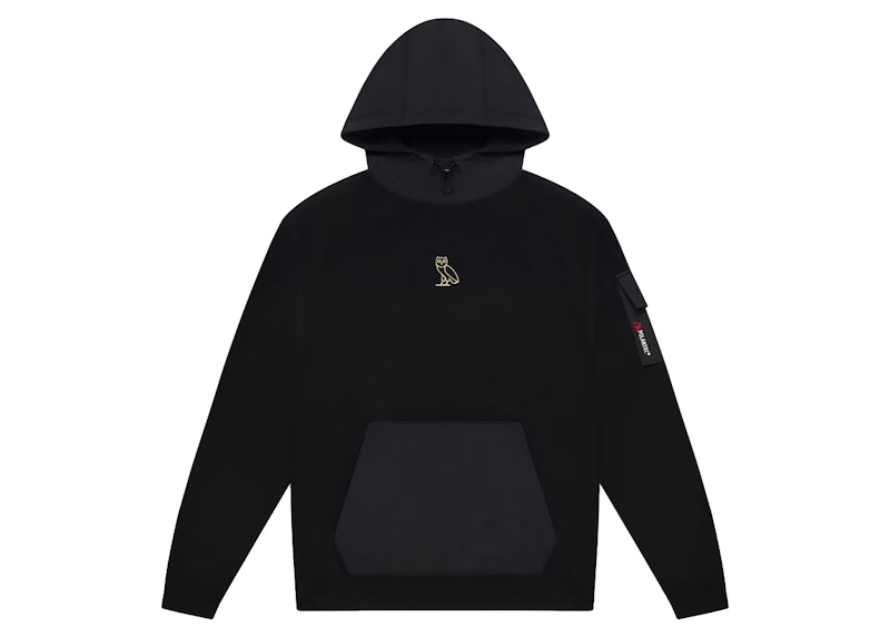 OVO Polartec Thermal Pro Fleece Hoodie Black Men's - FW22 - GB