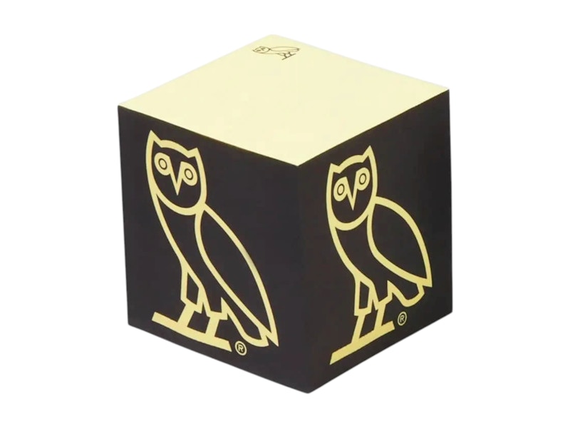 OVO Post-It Sticky Notes Black