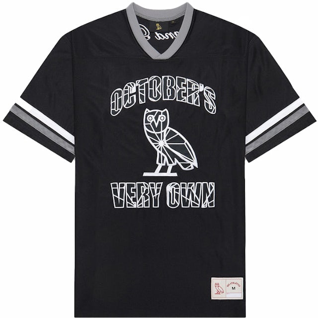 OVO Power And Respect Football Jersey Black Men's - FW22 - US