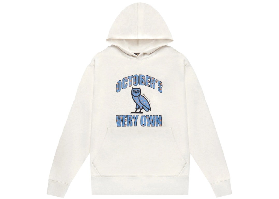 Pre-owned Ovo Power And Respect Hoodie Heather Grey