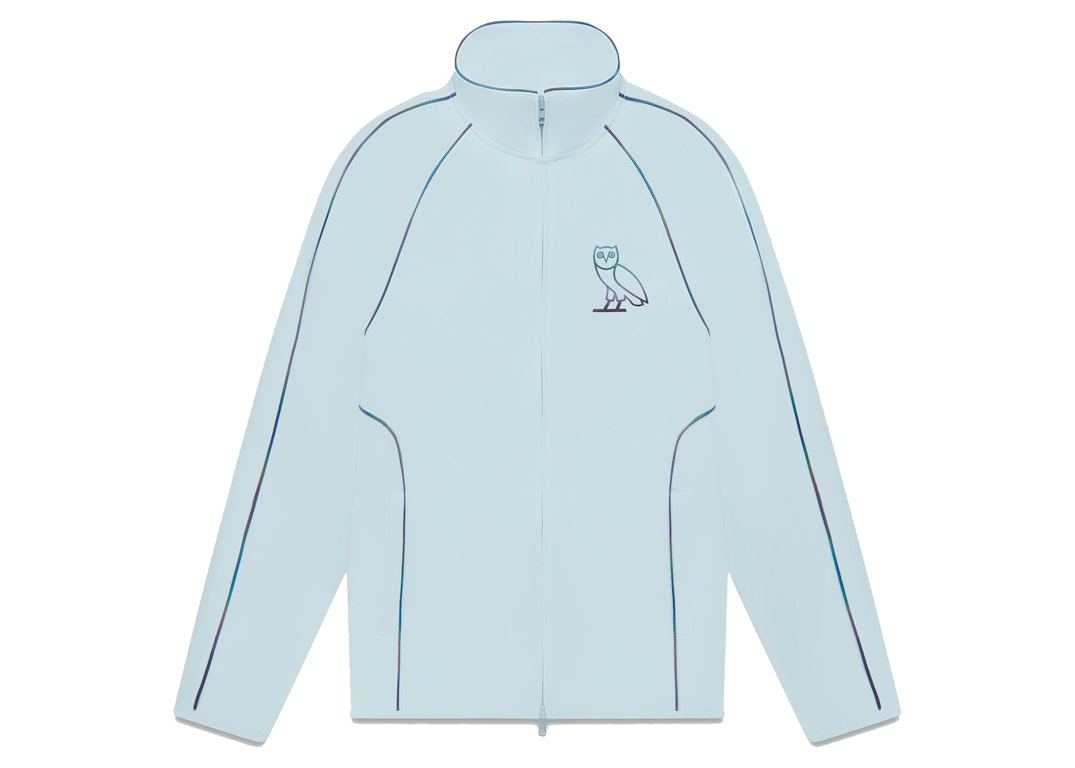 Pre-owned Ovo Reflective Piping Jacket Sky Blue
