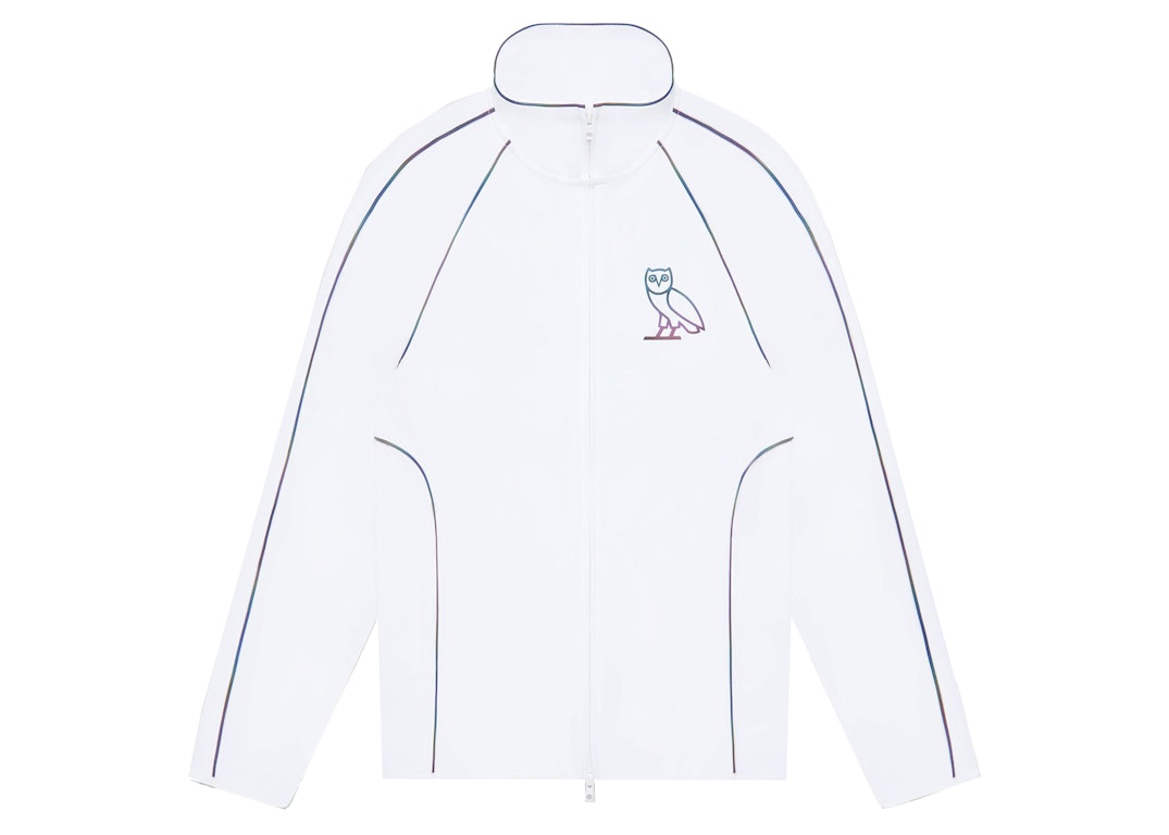 Pre-owned Ovo Reflective Piping Jacket White