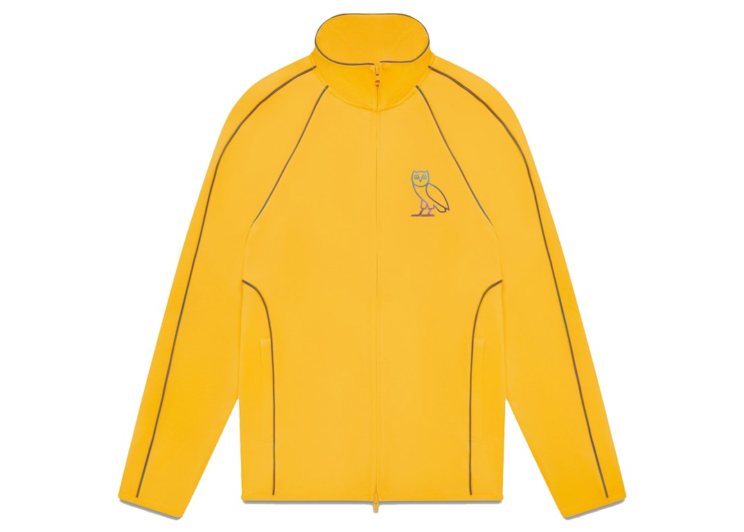 Pre-owned Ovo Reflective Piping Jacket Yellow