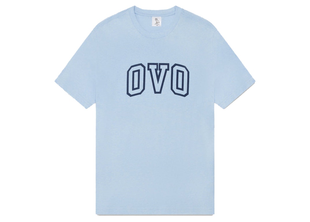 Pre-owned Ovo Relaxed Fit Graphic T-shirt Blue Heather