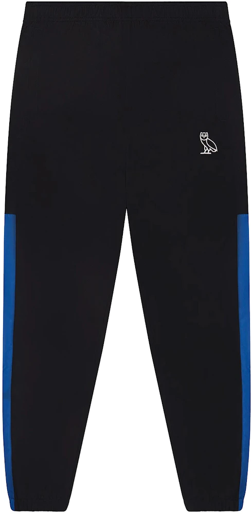 OVO Ripstop Nylon Track Pant Black/Royal Blue Men's - SS22 - US