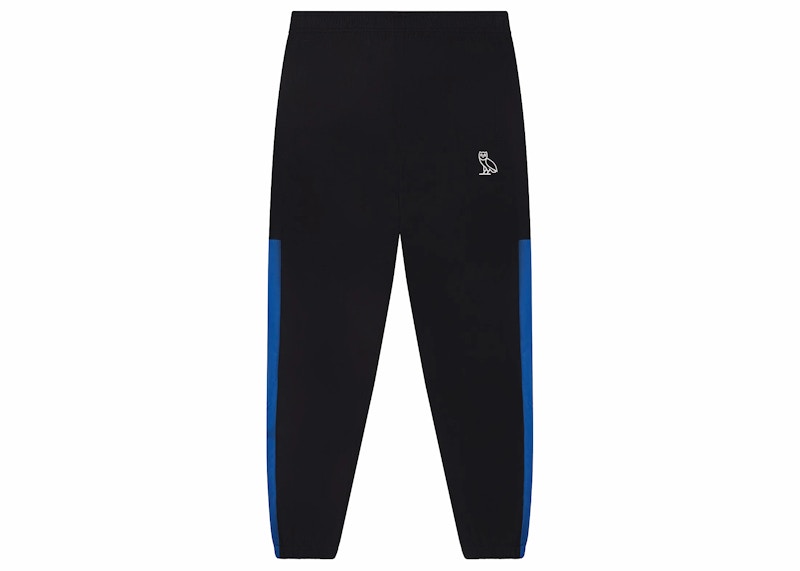 OVO Riptstop Nylon Track Pant Black/Royal Blue