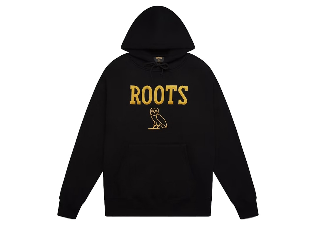 Pre-owned Ovo Roots Athletics Owl Hoodie Black