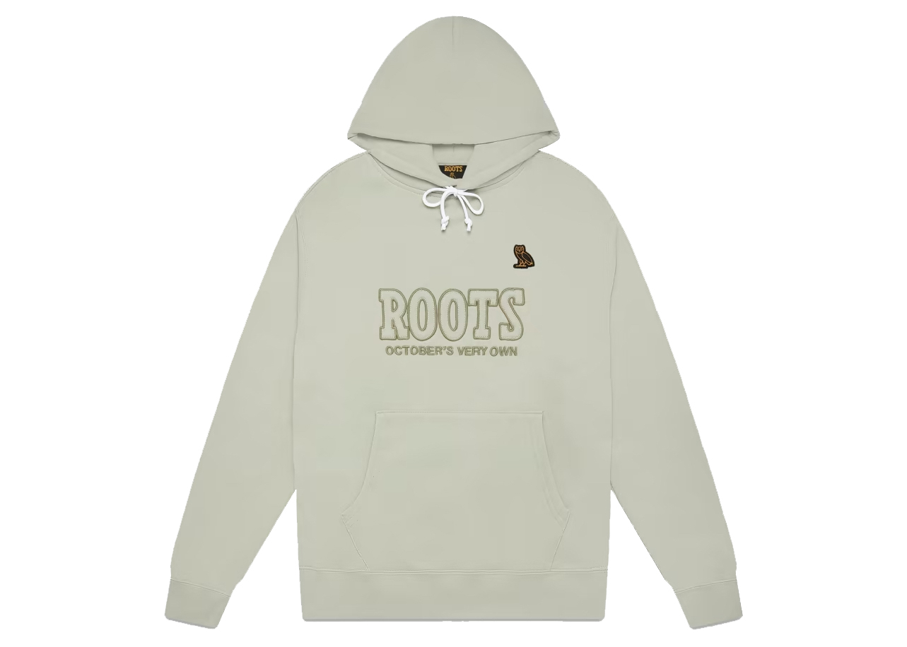 OVO Roots Owl Patch Hoodie Black