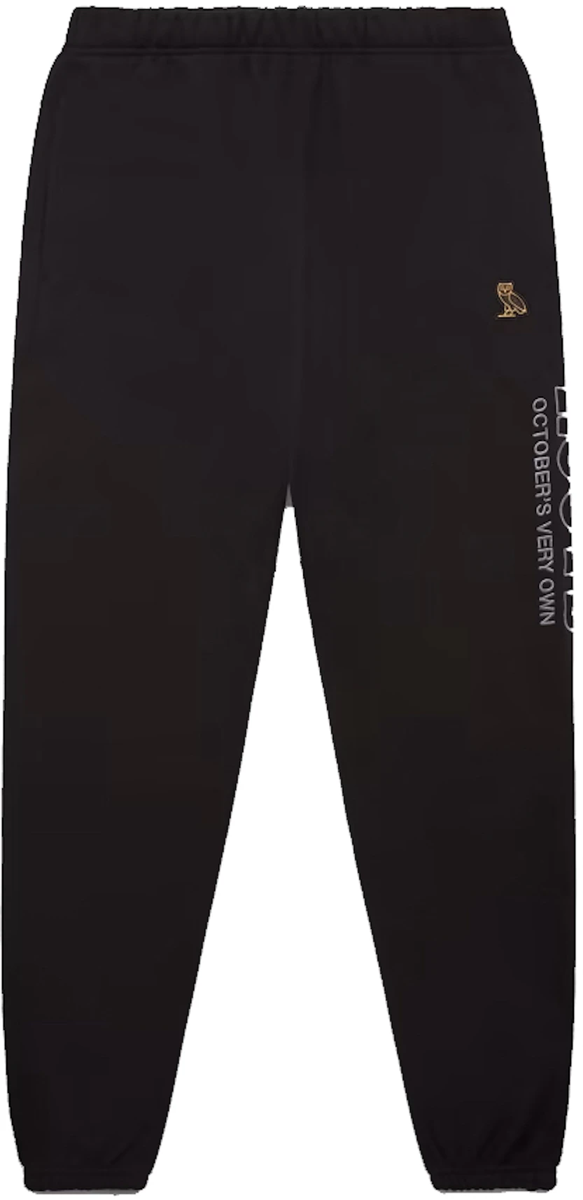 OVO Roots Owl Patch Sweatpant Black - FW22 - US