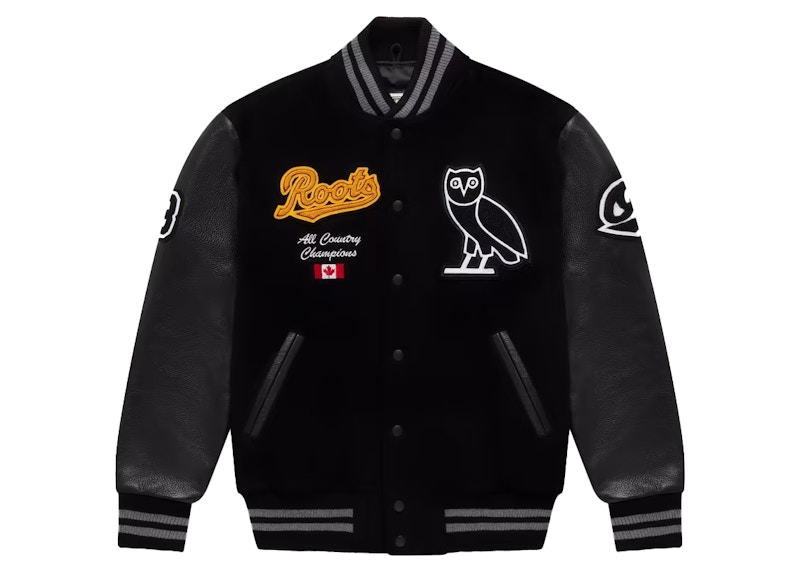 Roots on sale letterman jacket