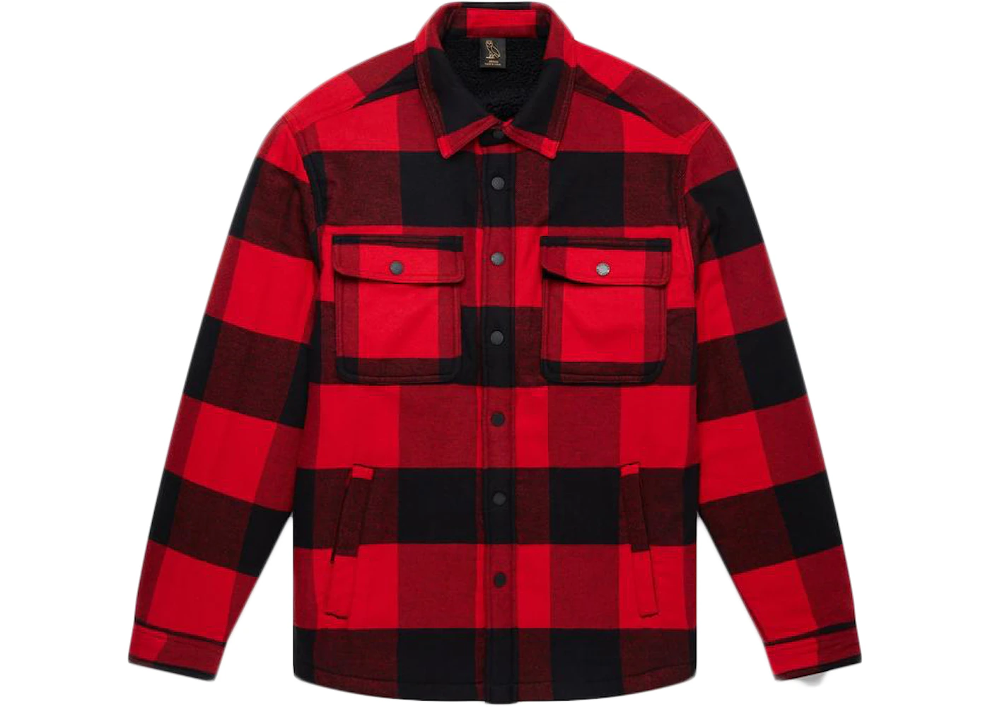 sherpa lined jacket flannel