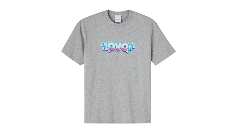 OVO Slots Tee Heather Grey