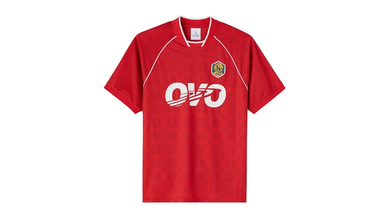 OVO Soccer Jersey Red Men's SS25 US