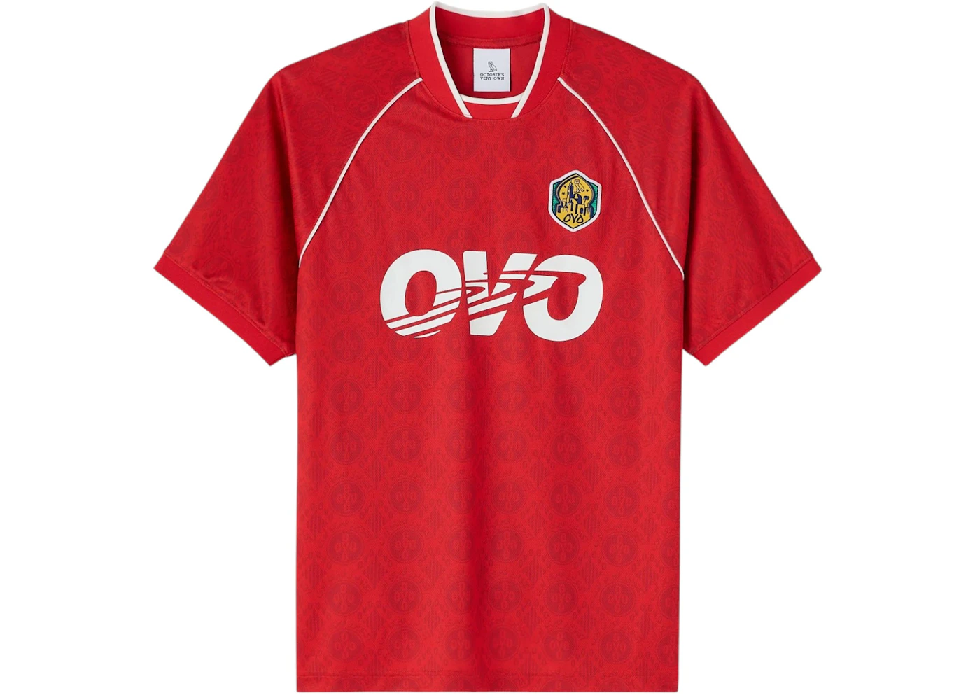 OVO Soccer Jersey Red Men's SS25 US
