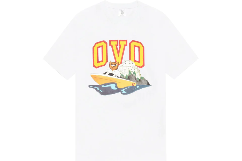 OVO Speedboat Owl T-shirt White