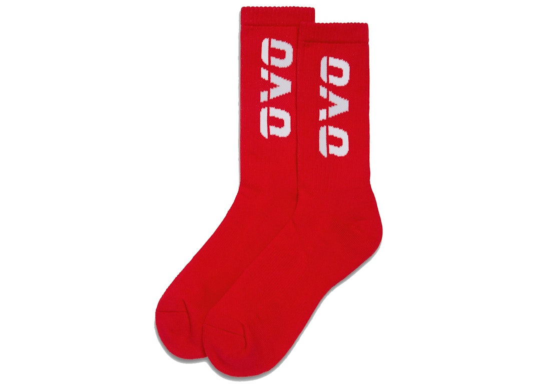 Pre-owned Ovo Sport Socks Red