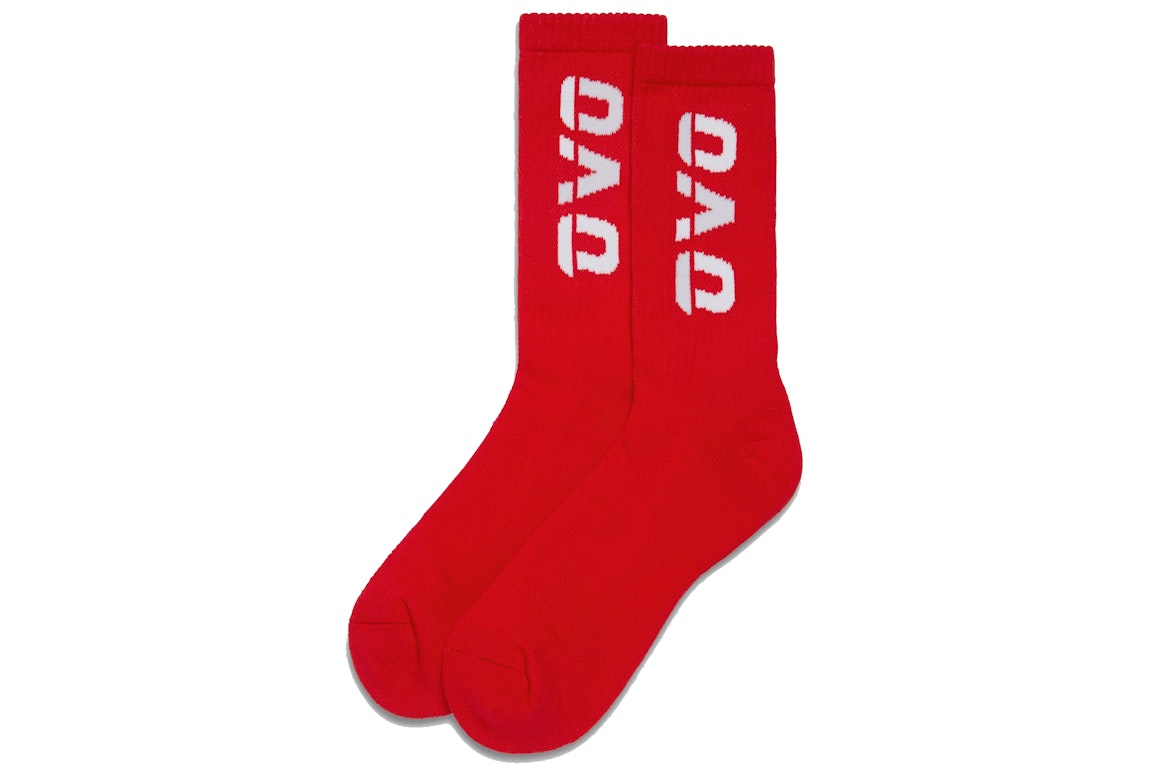 Pre-owned Ovo Sport Socks Red