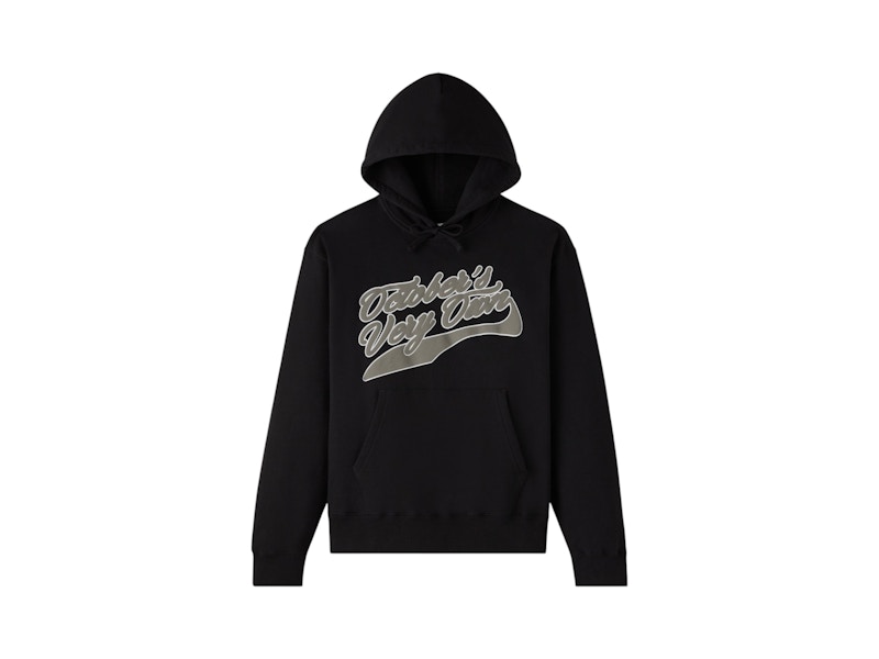 24-25AW【October’s Very Own】フーディ SPORTS SCRIPT HOODIE OVO Sports Script Hoodie Black Men's - FW24 - US