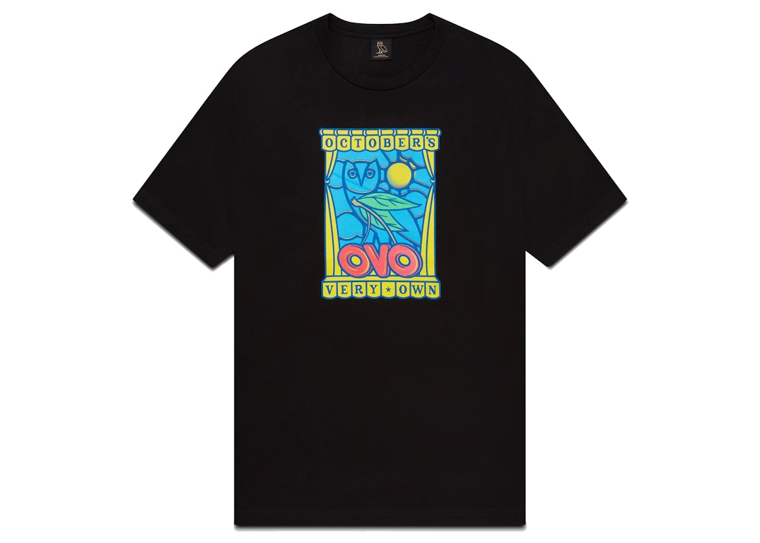 Pre-owned Ovo Stained Glass T-shirt Black