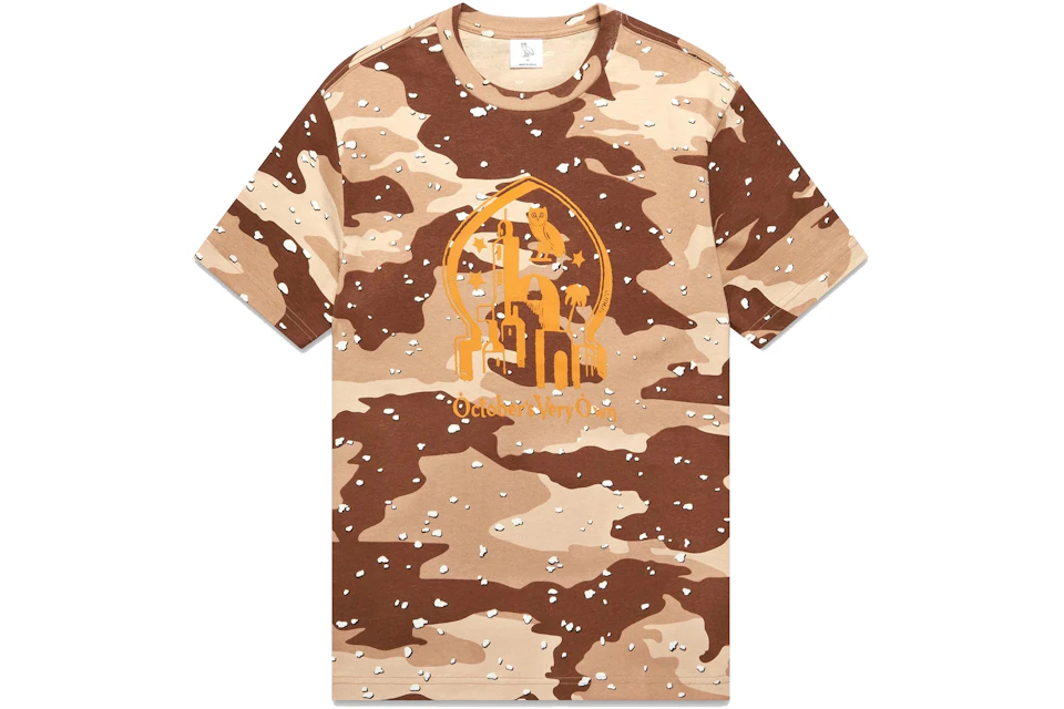 OVO Starlight Owl T-shirt Desert Camo