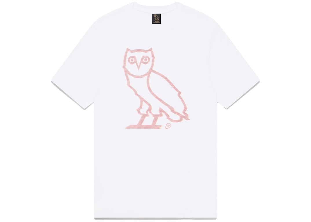 Pre-owned Ovo Static Owl T-shirt White