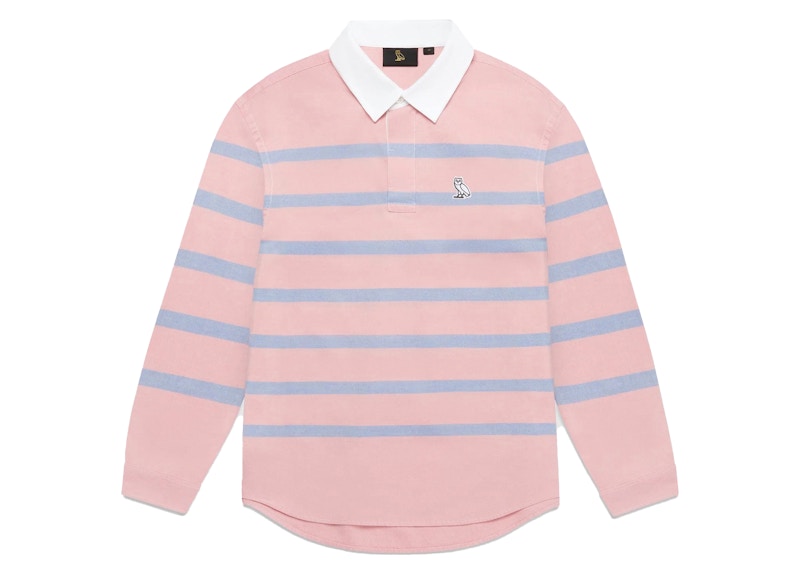 Pink and blue rugby sales shirt