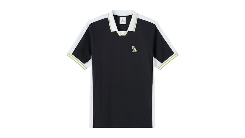 OVO Tech Pique Polo Black