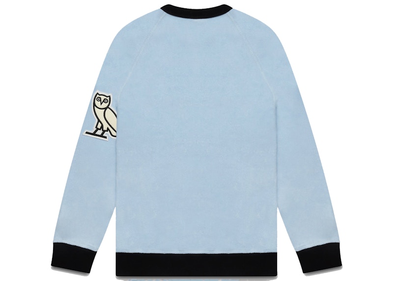 Terry cloth outlet crewneck