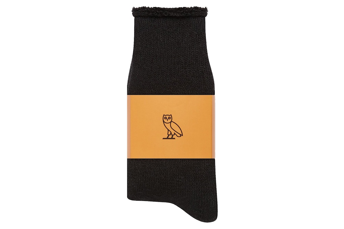 Pre-owned Ovo Thermohair Socks Black