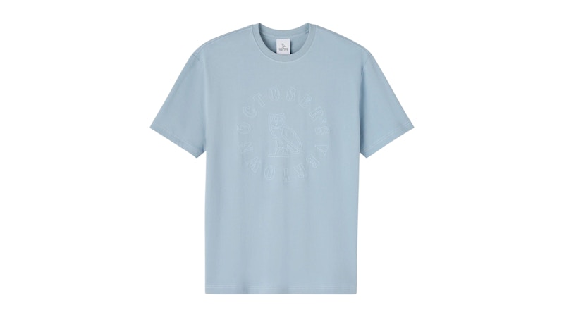 OVO Tonal Stitch T-Shirt Light Blue