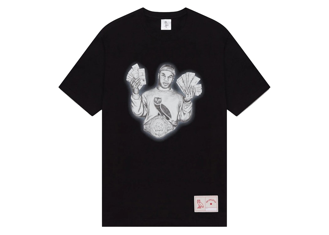 Pre-owned Ovo Tyson Money Mike T-shirt Black