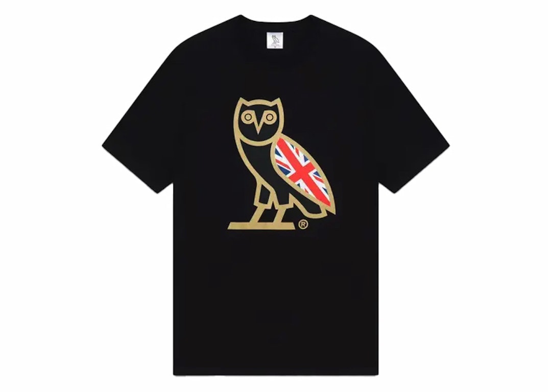 Pre-owned Ovo Uk Og Owl T-shirt Black