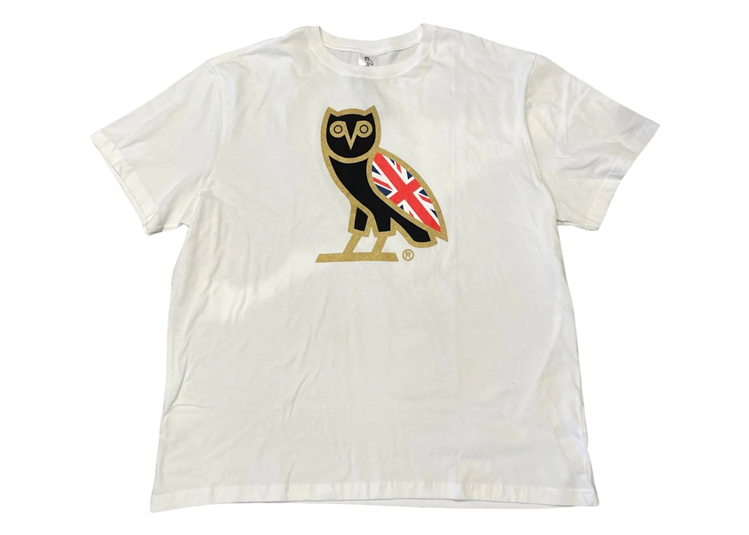 Pre-owned Ovo Uk Og Owl T-shirt White
