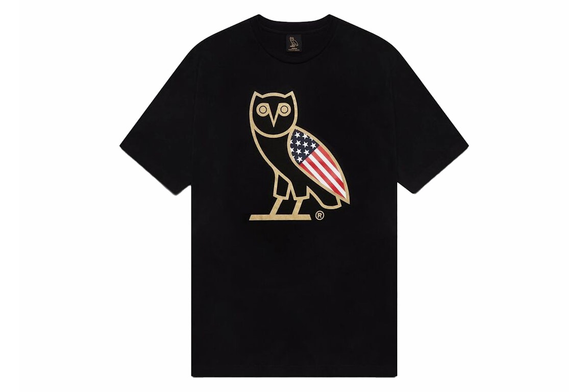 Pre-owned Ovo Usa Og Owl T-shirt Black