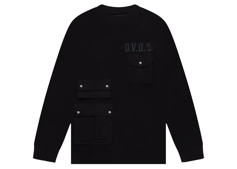 OVO Utility Crewneck Black