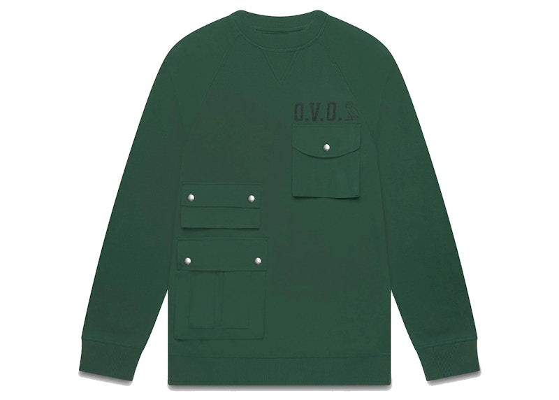 OVO Utility Crewneck Dark Green