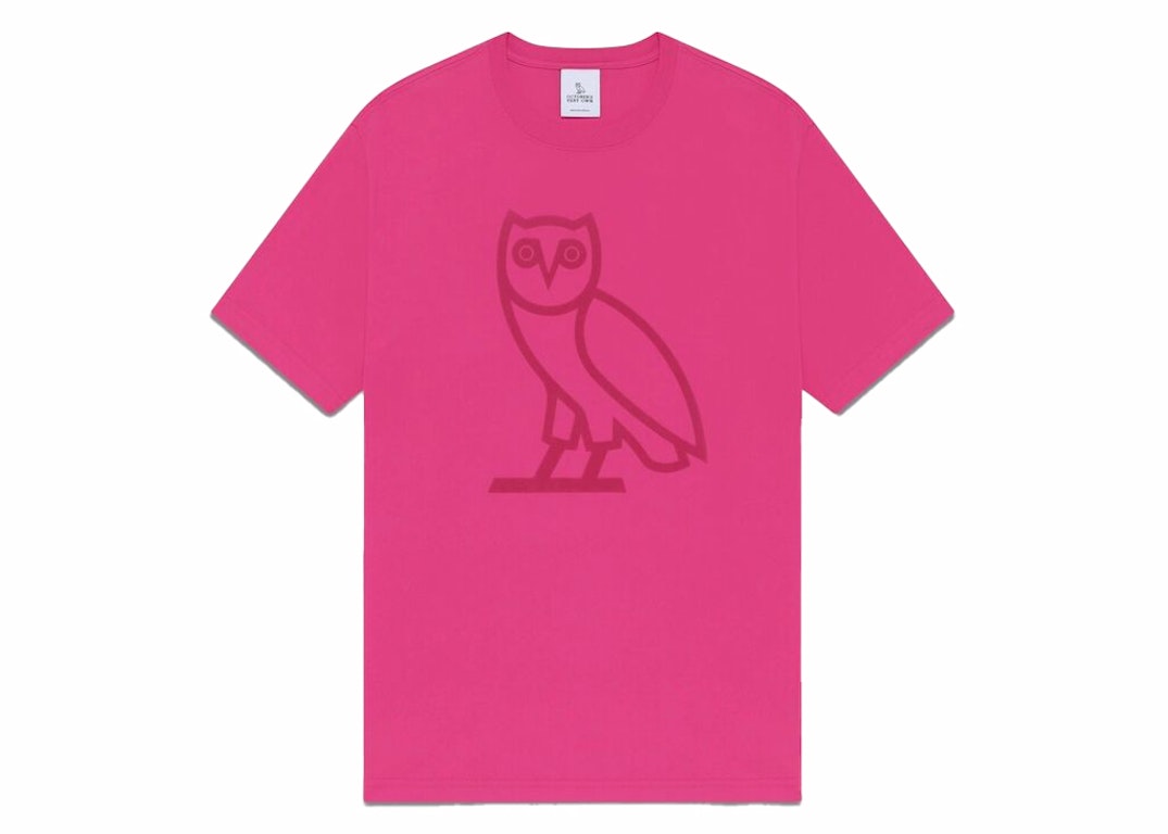 Pre-owned Ovo Valentine's Sweeterman Og Owl T-shirt Fuschia