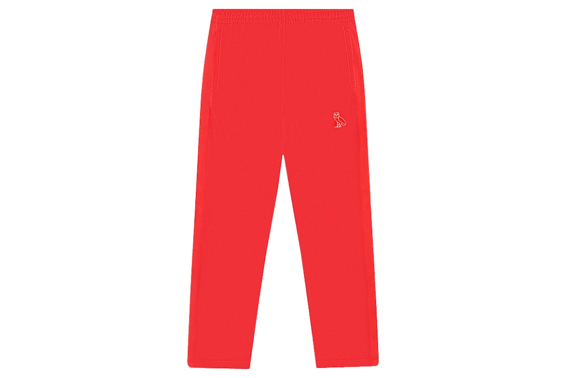 Pre-owned Ovo Velour Pant Red