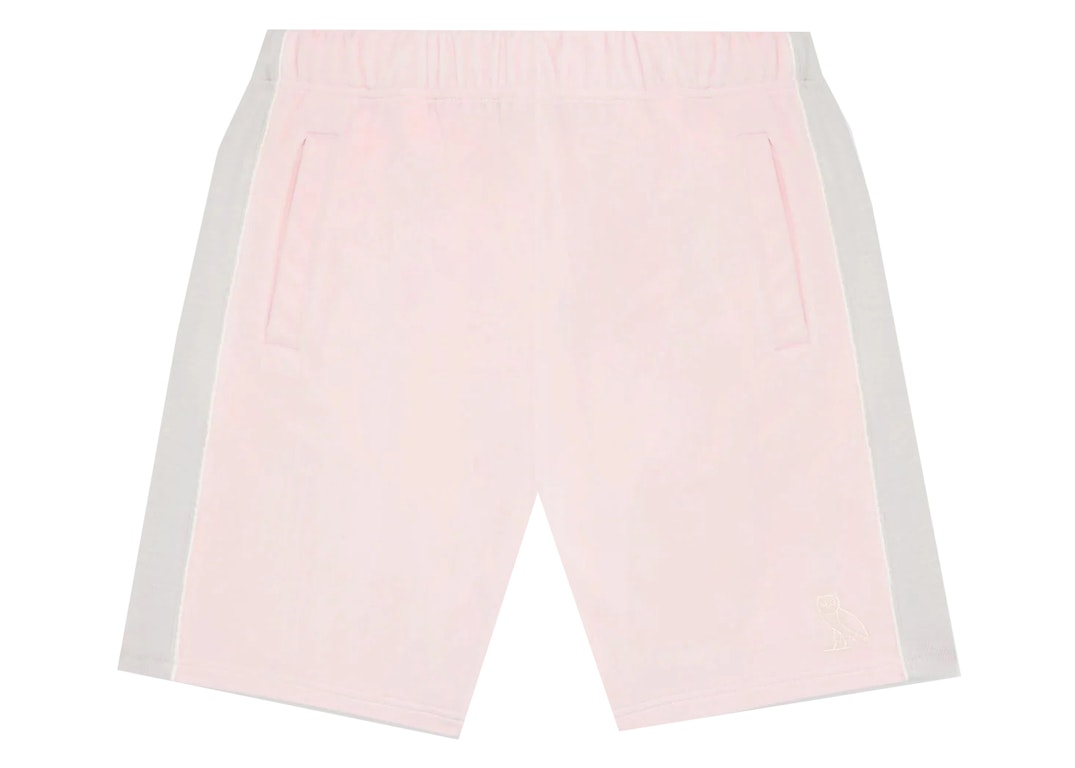 Pre-owned Ovo Velour Shorts Pink/tan